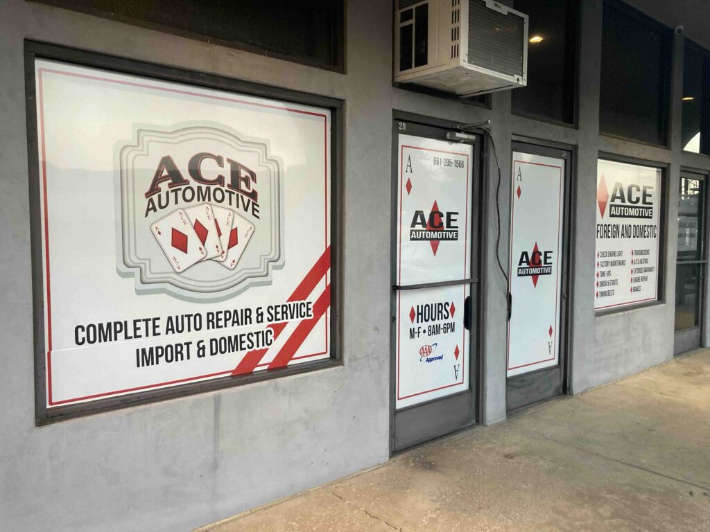 Perforated Window Graphics