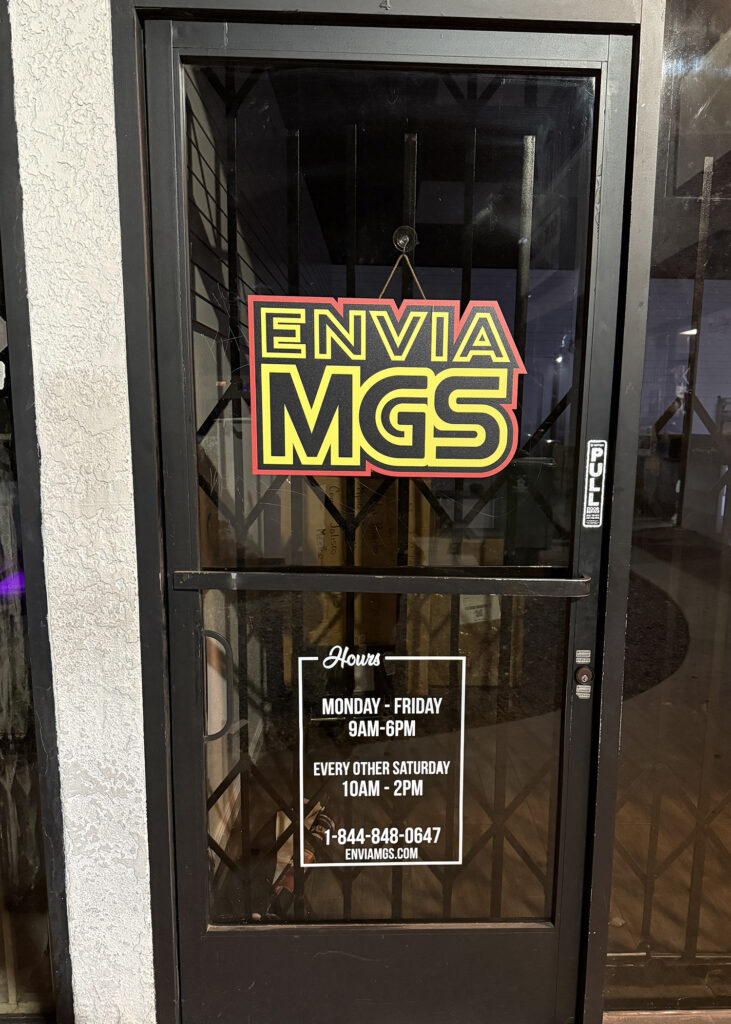 window graphics for envia mgs in sun valley, ca