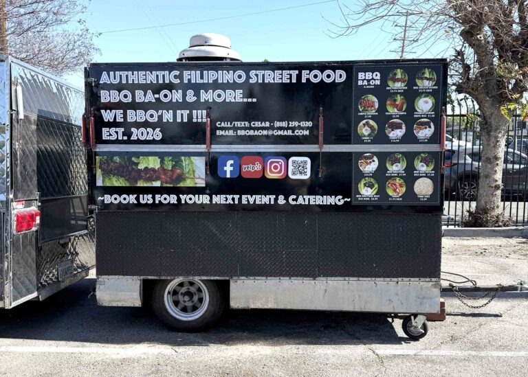 Food Truck Wrap for Stay Up Sign Co.